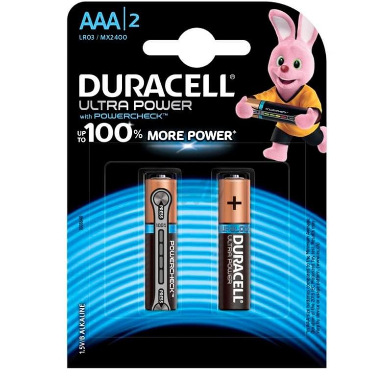 Батарейка AAA 2шт Duracell Ultra (5004804) - фото #0