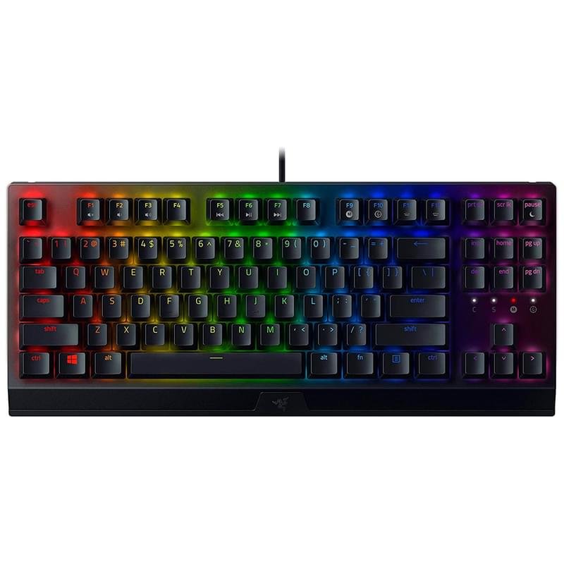 Клавиатура игровая проводная USB Razer BlackWidow V3 Tenkeyless Chroma (Green Switch) - фото #0