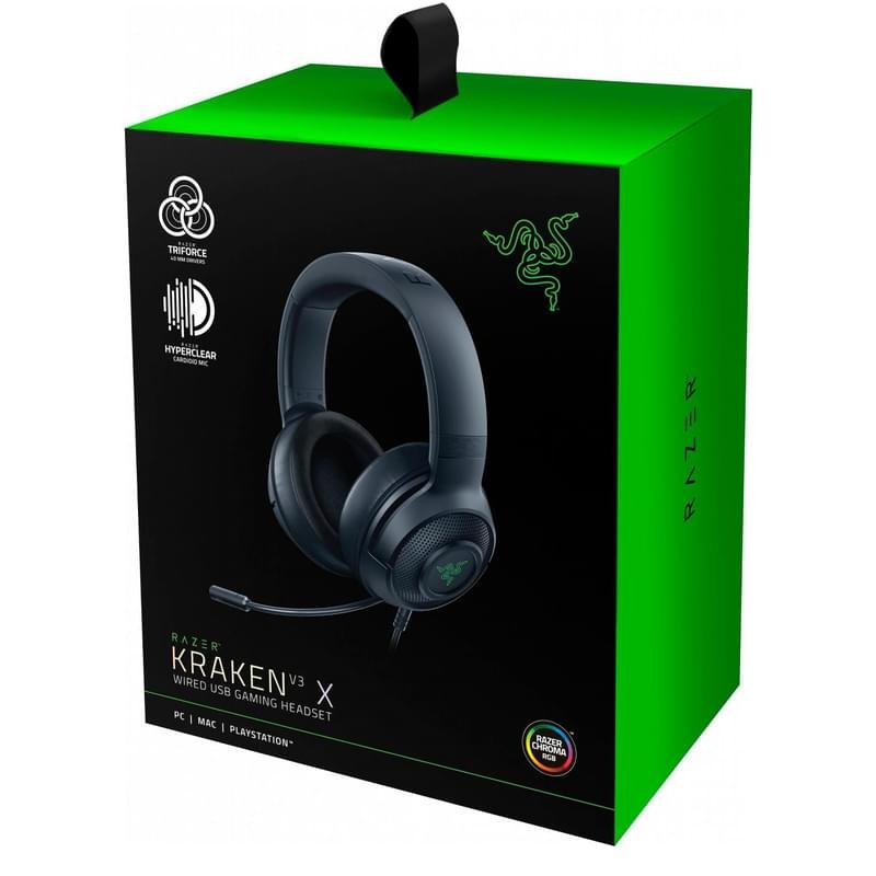 Игровая гарнитура Razer Kraken V3 X (RZ04-03750100-R3M1) - фото #4