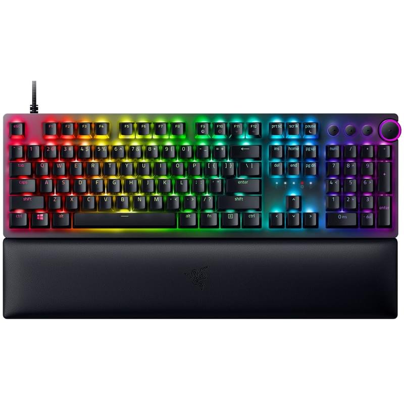 Игровая клавиатура Razer Huntsman V2 - Red Switch, Black (RZ03-03930700-R3R1) - фото #0