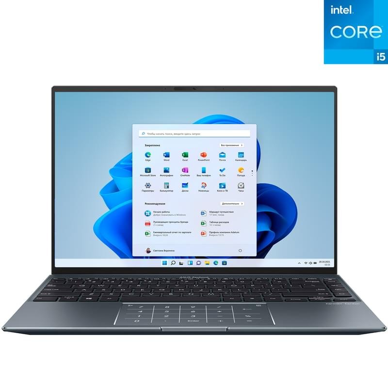 Ультрабук Asus Zenbook 14X OLED UX5401EA i5 1135G7 / 8ГБ / 512SSD / 14 / Win11 / (UX5401EA-KP122W) - фото #0