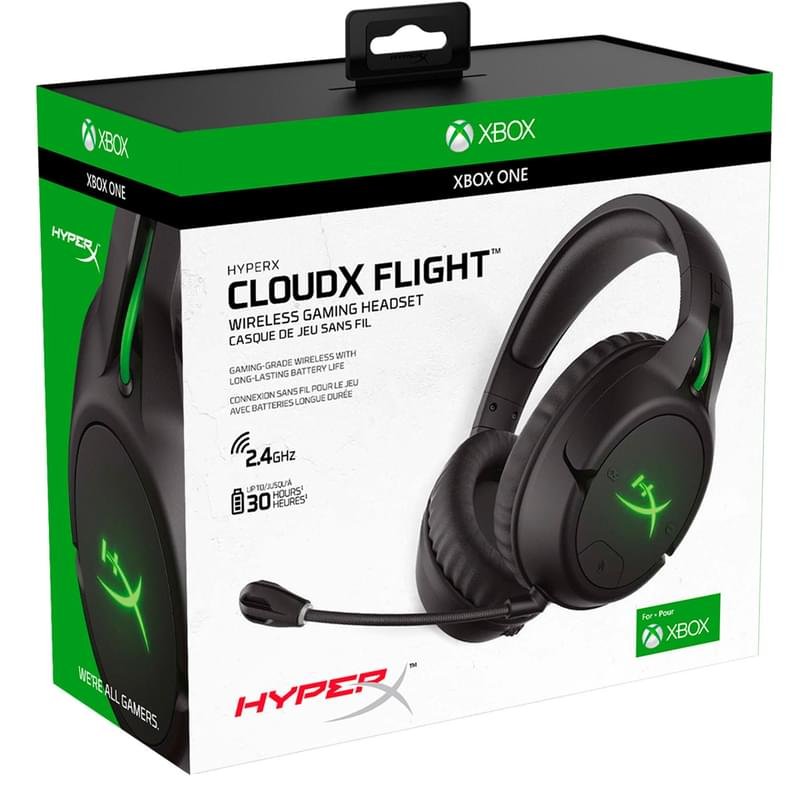 Игровая гарнитура беспроводная HyperX Cloud Flight, Black (4P5L4AM#ABB) - фото #7