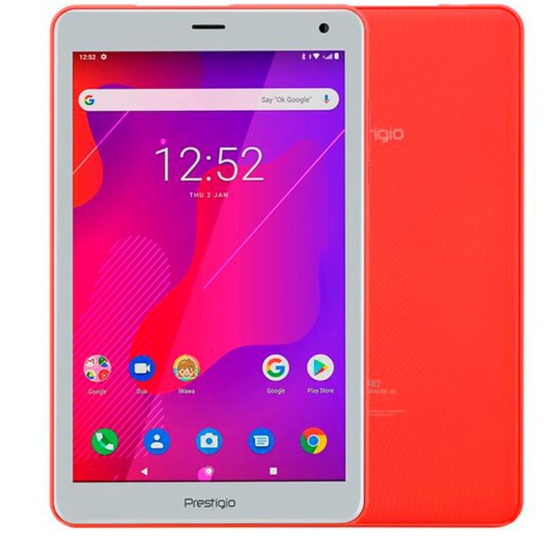 Планшет Prestigio Q PRO 8'' 16GB WiFi + LTE Red (PMT4238_4G_D_RD) - фото #0